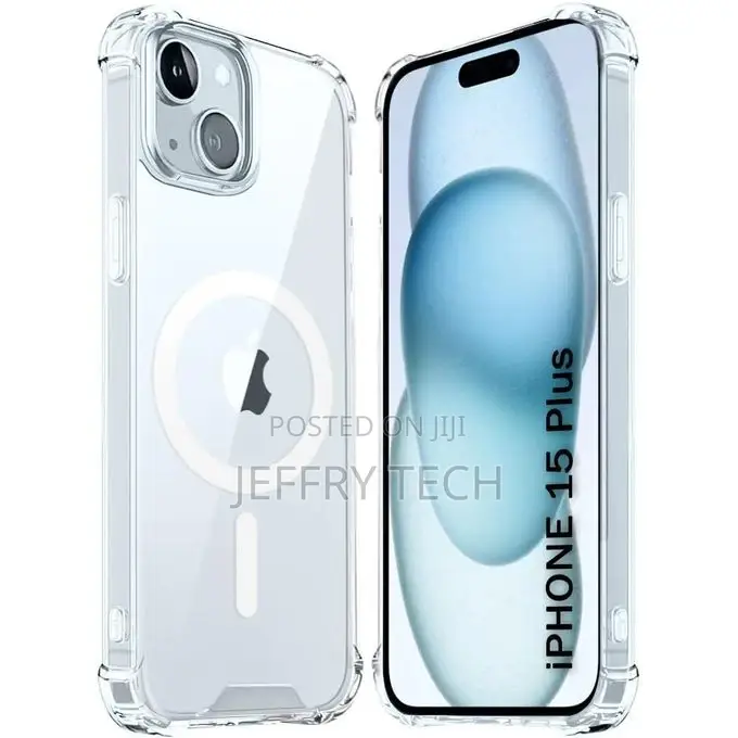 Back Cover Case for iPhone 15 Plus Compatible With Magsafe