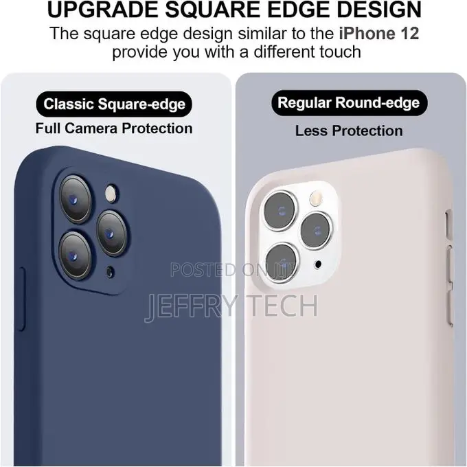 Upgraded Liquid Silicone Case Cover for iPhone 11 Pro