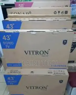 Vitron 43" Smart Tv Android Youtube Netflix Enabled