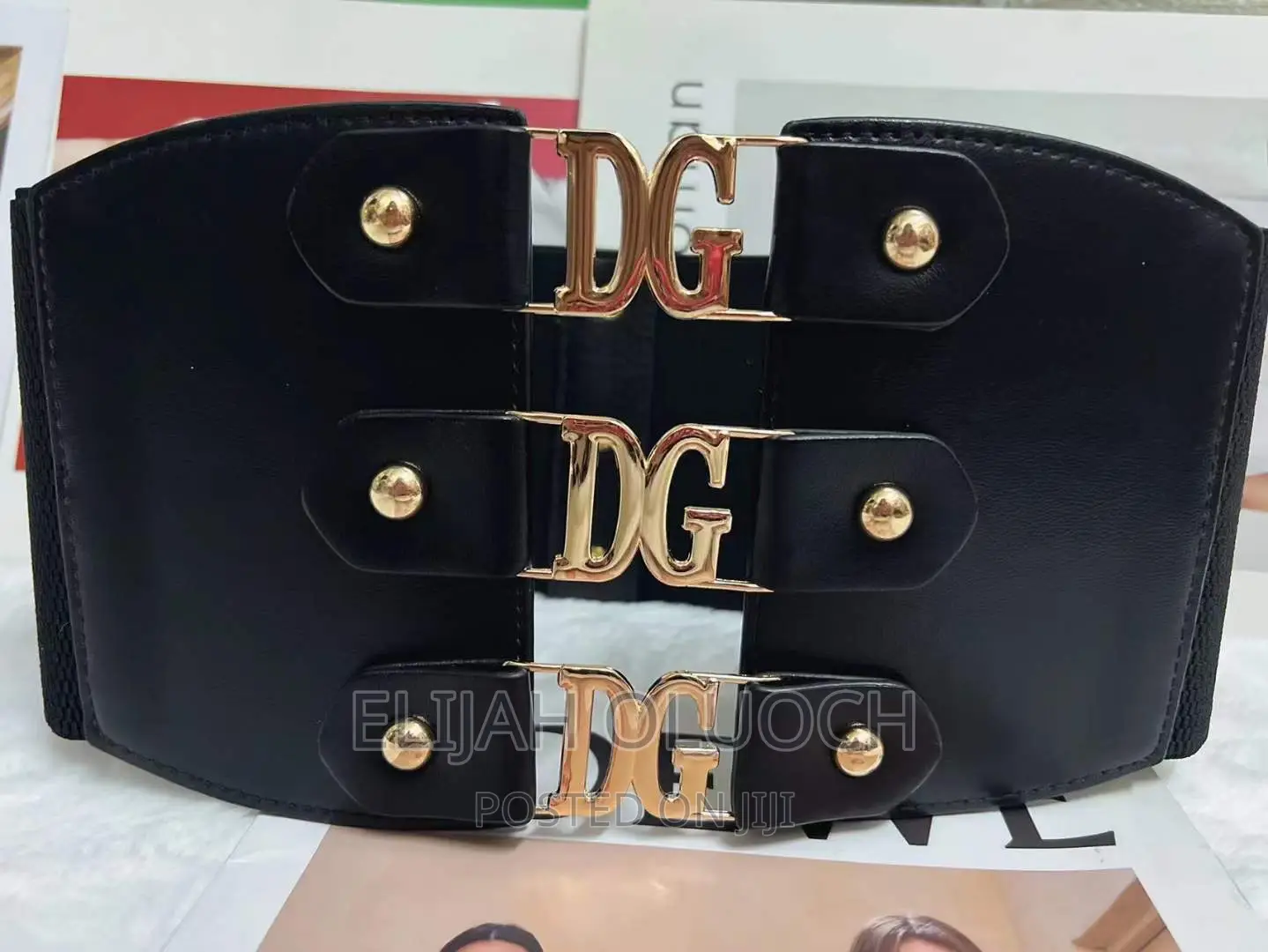 Elastic Fashion Belt