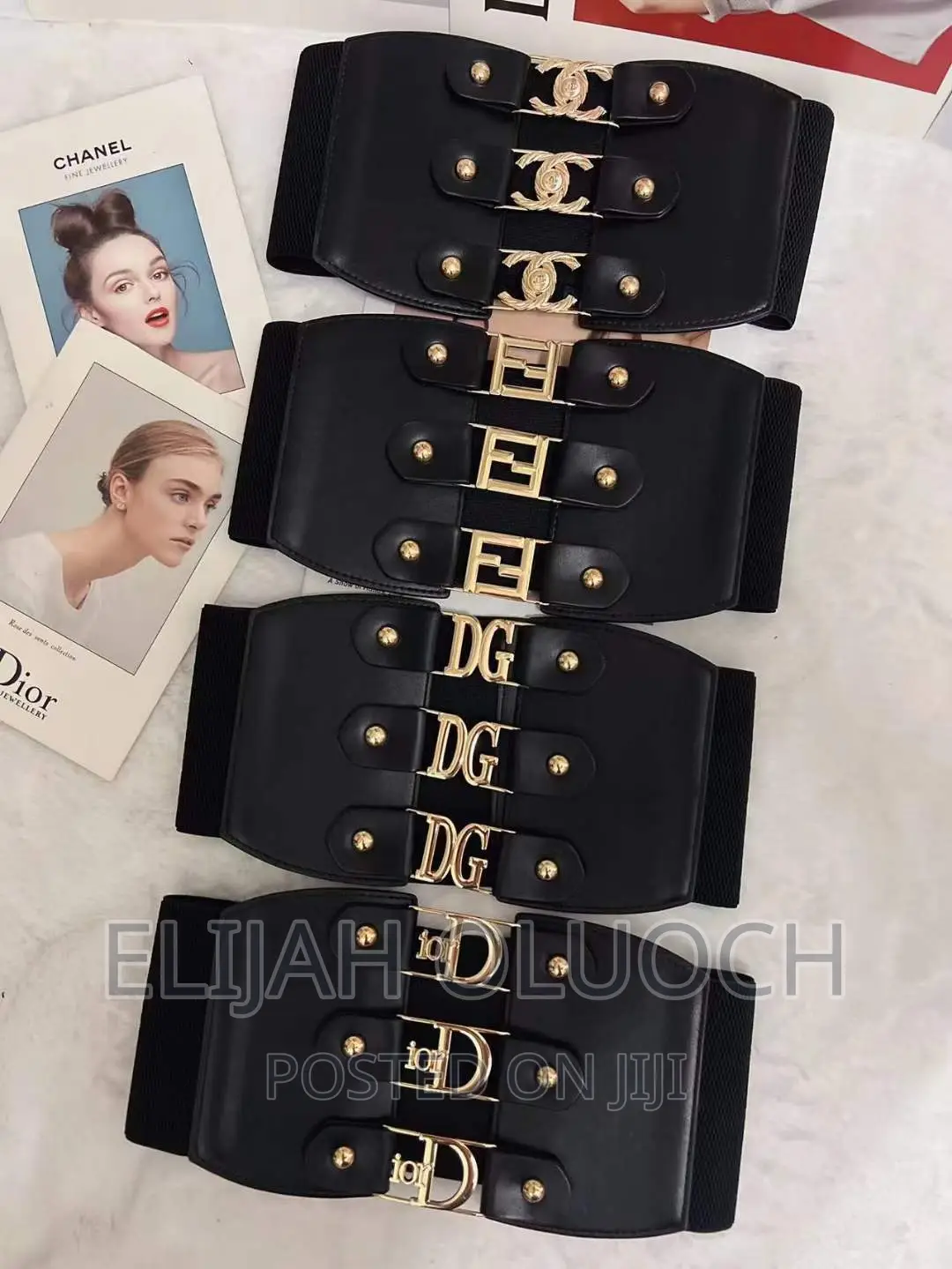 Elastic Fashion Belt