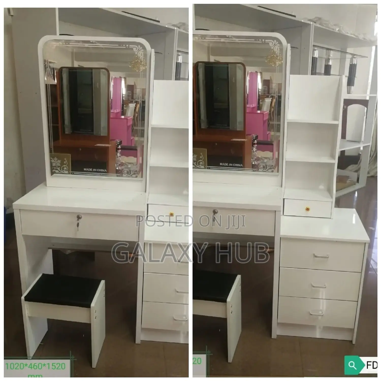 Dressing Table With Sliding Mirror