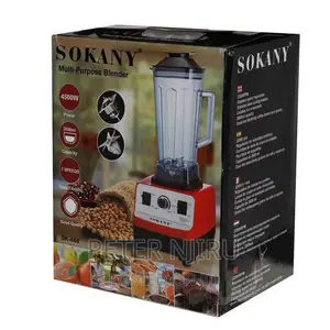 Sokany Heavy Duty Commercial Professional Blender Multi-Func