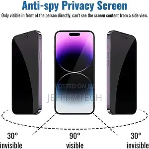 Privacy Screen Protector for iPhone 14 Pro Max, Sensor Prote