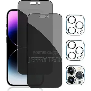 Privacy Screen Protector for iPhone 14 Pro Max, Sensor Prote