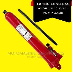 Heavy Duty 12 Ton Long Ram Hydraulic Jack Double Pump Lift