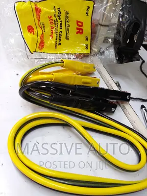 Buy Booster/ Jumper Cables/Yellow Black 500 Amp Cable