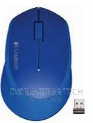 .Logitech Wireless Mouse M280 - BLUE - 2.4GHZ
