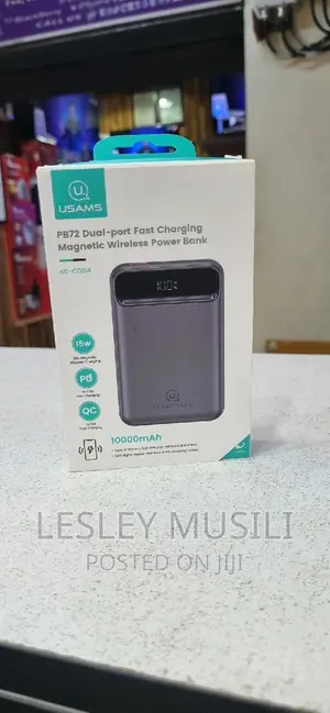 USAMS US-CD214 Magnetic Wireless Chargingpower Bank 10000mah
