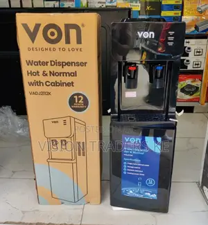 VON Water Dispenser Hot and Normal With Cabinet.