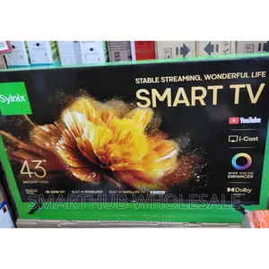 *Synix 43" Smart Android Tv