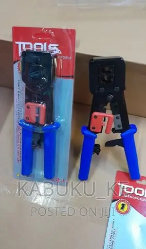 Heavy Duty RJ45 Crimp Tool for Rj 11 4p, RJ12 (6P) and RJ45