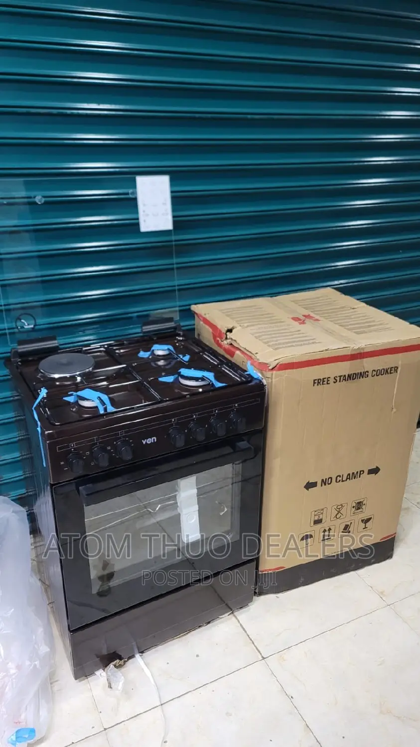 Von 3+1 Electric Oven 60*60 Standing Cooker