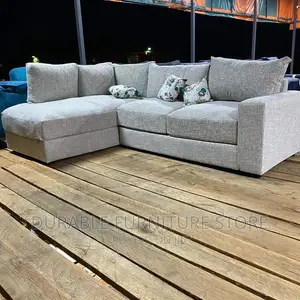 L Shape Sofa Grey