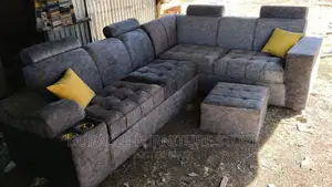 L Shaped Sofa With Headrest