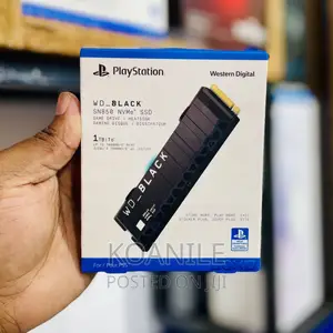 Wd-bl.Ack SSD 1tb Game Drive With Heat Sink for Ps5