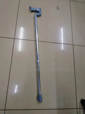 Walking Stick With U-Shape Handle, Height 77-100cm