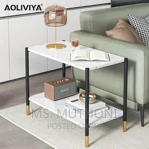 *Marble - Effect Coffee Table / Decor Table