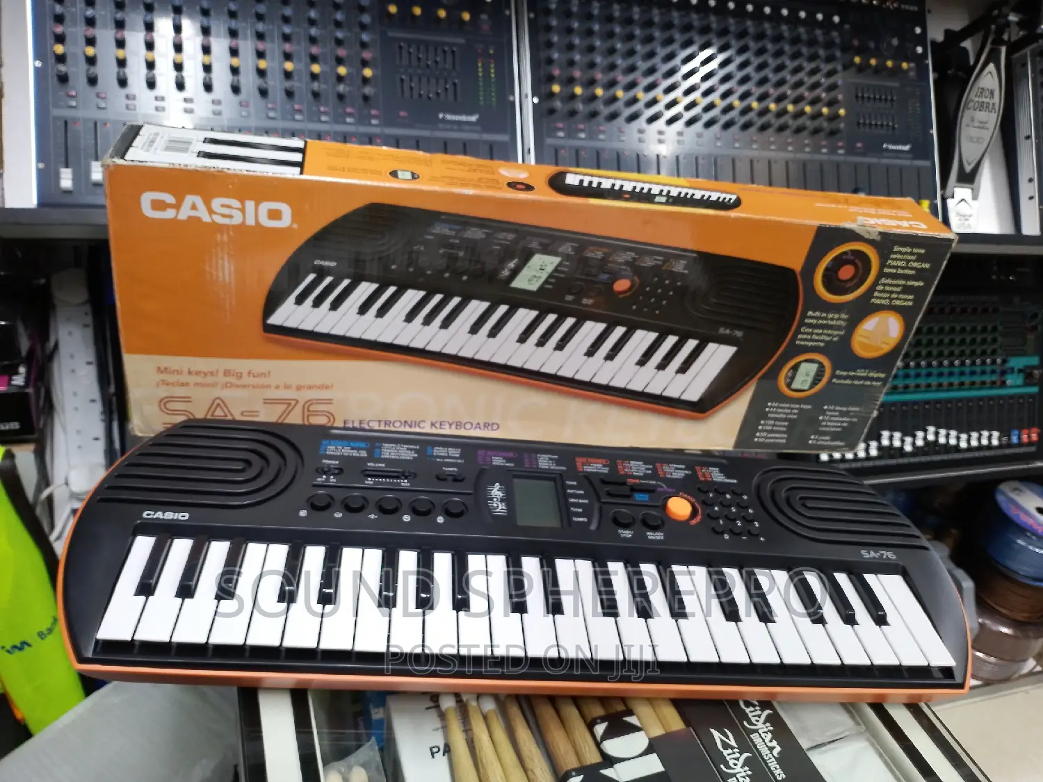 Casio SA-76 44keys Children Electronic Keyboard