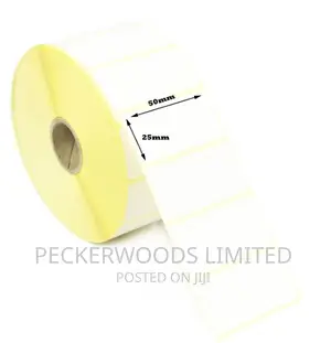 50*25 White Thermal Label (1000) Stickers