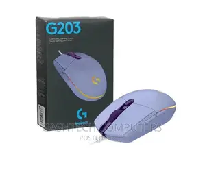 Logitech G203 LIGHTSYNC RGB 6 Button Gaming Mouse
