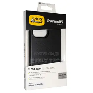 Otterbox Symmetry Series for Case for iPhone 15 Pro Max - Bl