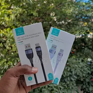 Lazmall USAMS USB to Type C Cable Charger 6A 3.0 QC Charge F