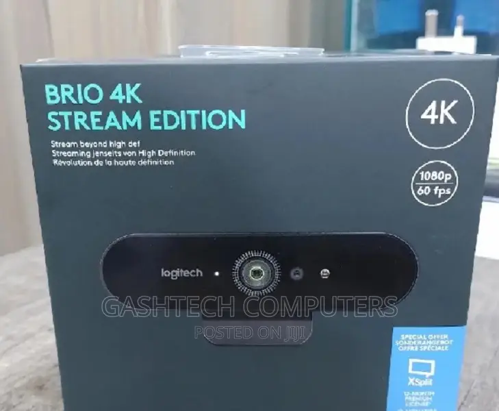 Logitech BRIO Webcam Stream Edition ! Brio Webcam