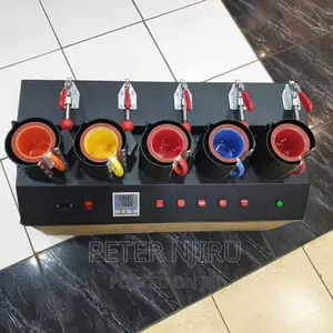 5 Mug Heatpress Machine Available