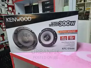 Kenwood 300 Watts 6 Inch Round Speakers- A Pair