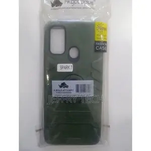Case for Spark 7 Luxury Ring Back Cover Stand Armor Shockpro