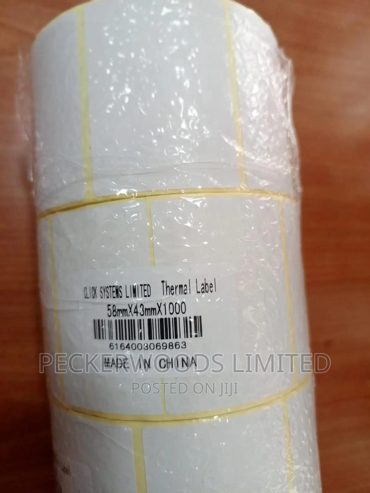 Dustless 58*43 Thermal Label Stickers