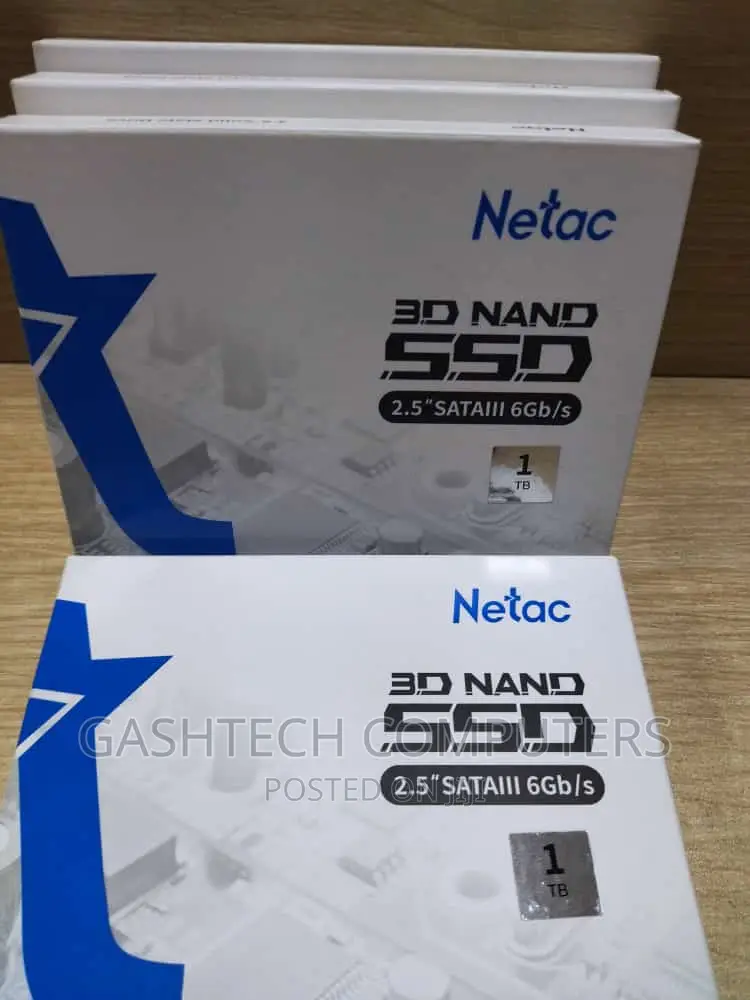 Netac 1tb SSD 2.5” ' Netac 1tb SSD 2.5”