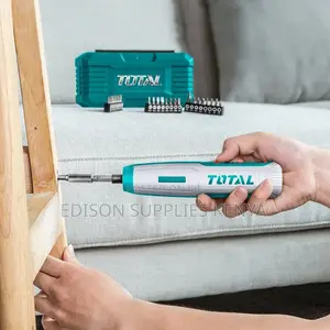 Cordless Screwdriver 42pcs Set Total Cordless Screwdriver