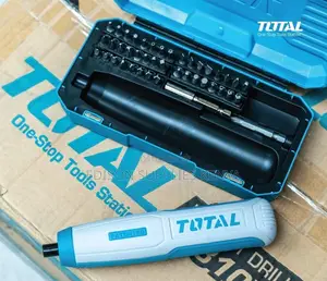 Cordless Screwdriver 42pcs Set Total Cordless Screwdriver