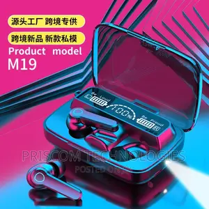 M19 Wireless Bluetooth Earbuds, Full Touch Control Headphone