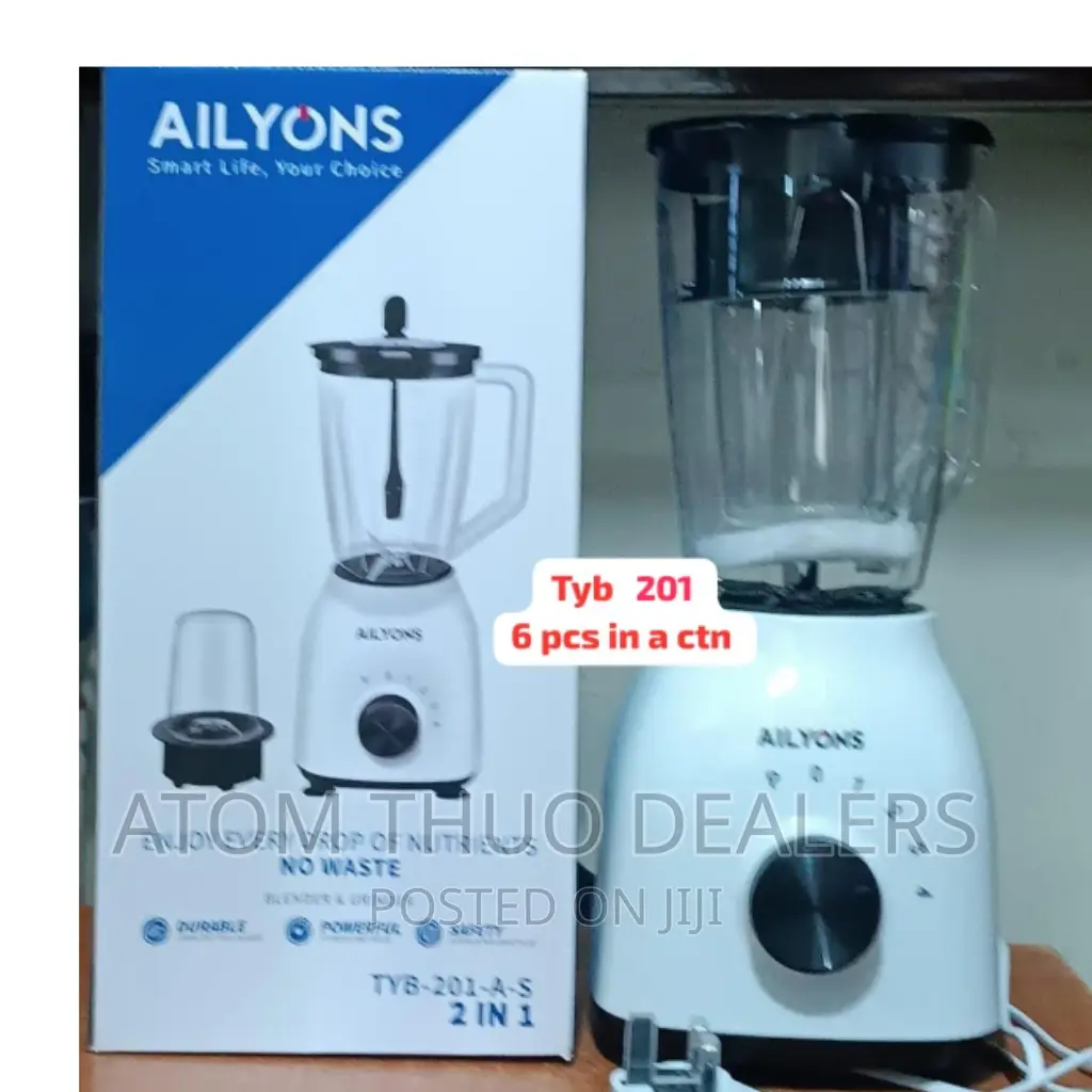 Ailyons 2 in 1 Blender Available