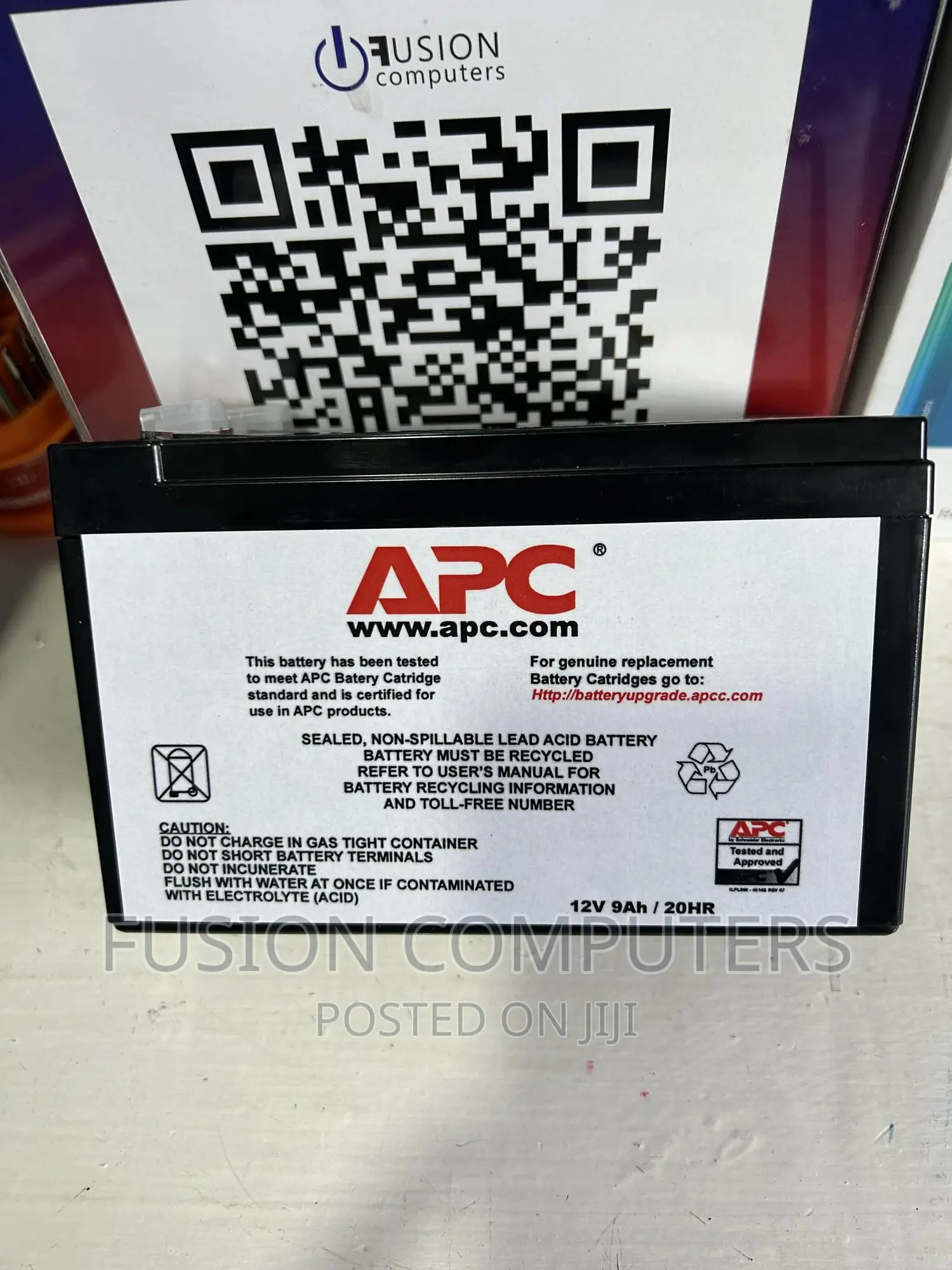 APC Replacement Battery 12v- 9ah