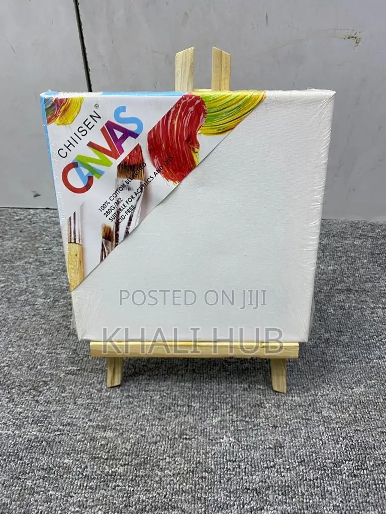 Square Canvas With Easel Canvas 20cm