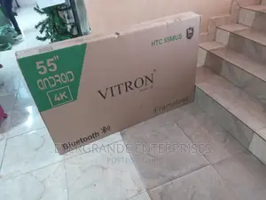 Vitron 55 Inches Smart Android Frameless Tv /Uhd Smart Tv