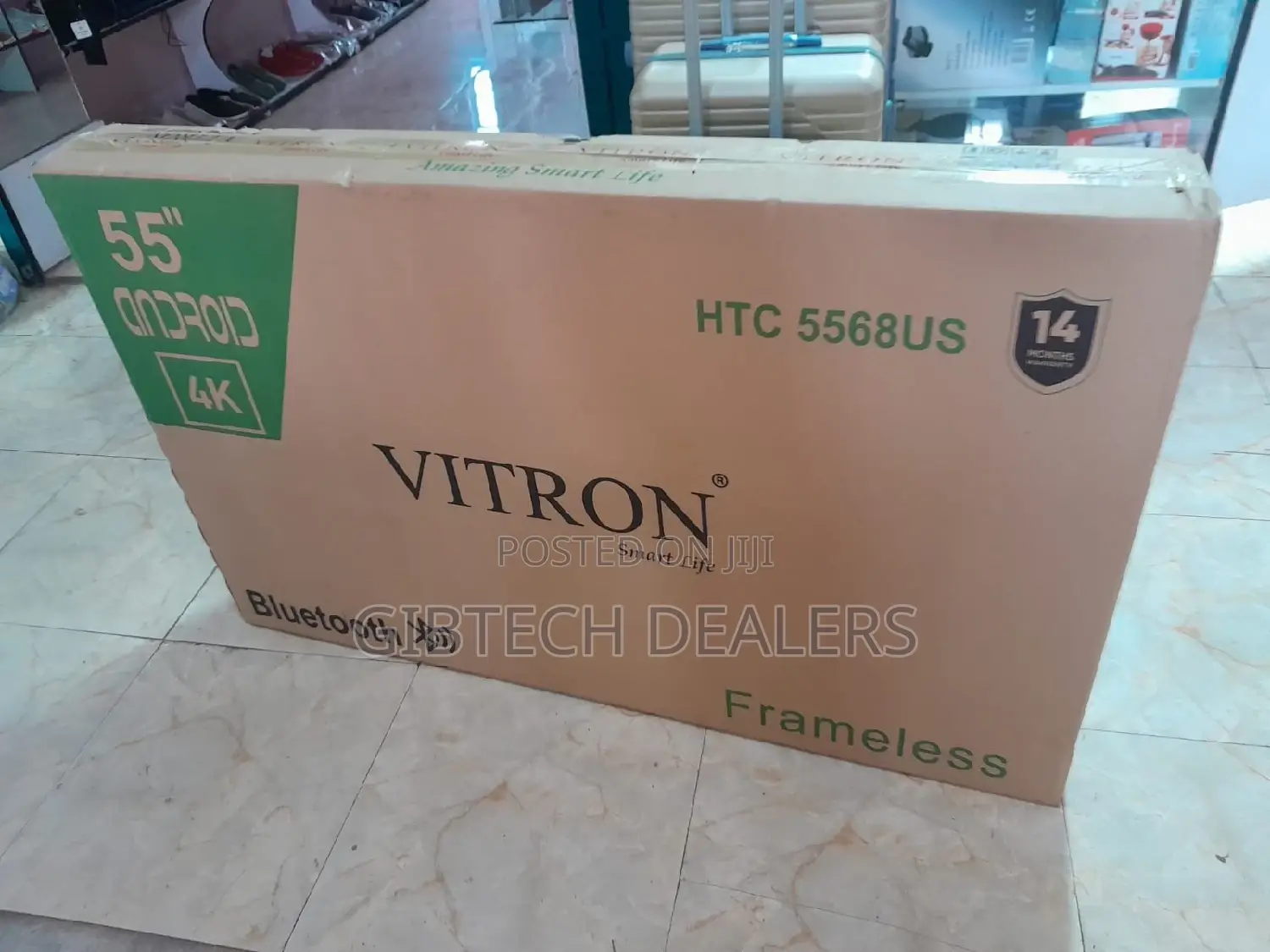 Viton 55 Inches Frameless Television