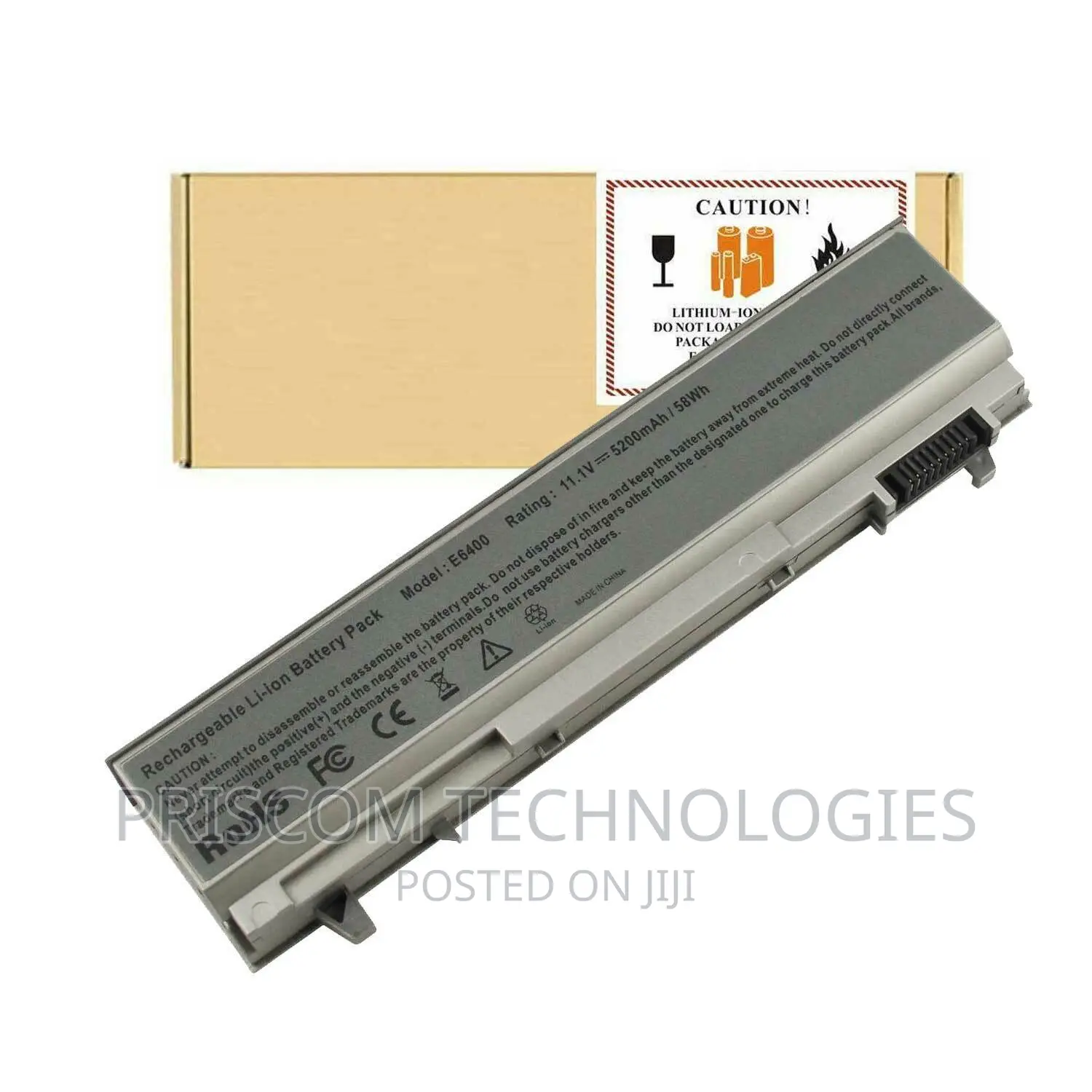 Battery For Dell Latitude E6400 E6410 E6500 E6510 Pt434
