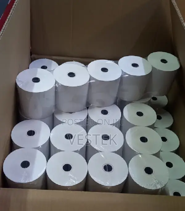 80 X 79mm Box Thermal Rolls(50 Rolls) Quality Rolls ,Rolls