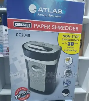 Atlas Shredder Cc2040 20sheets ! Atlas Cc2040 ' 20sheets