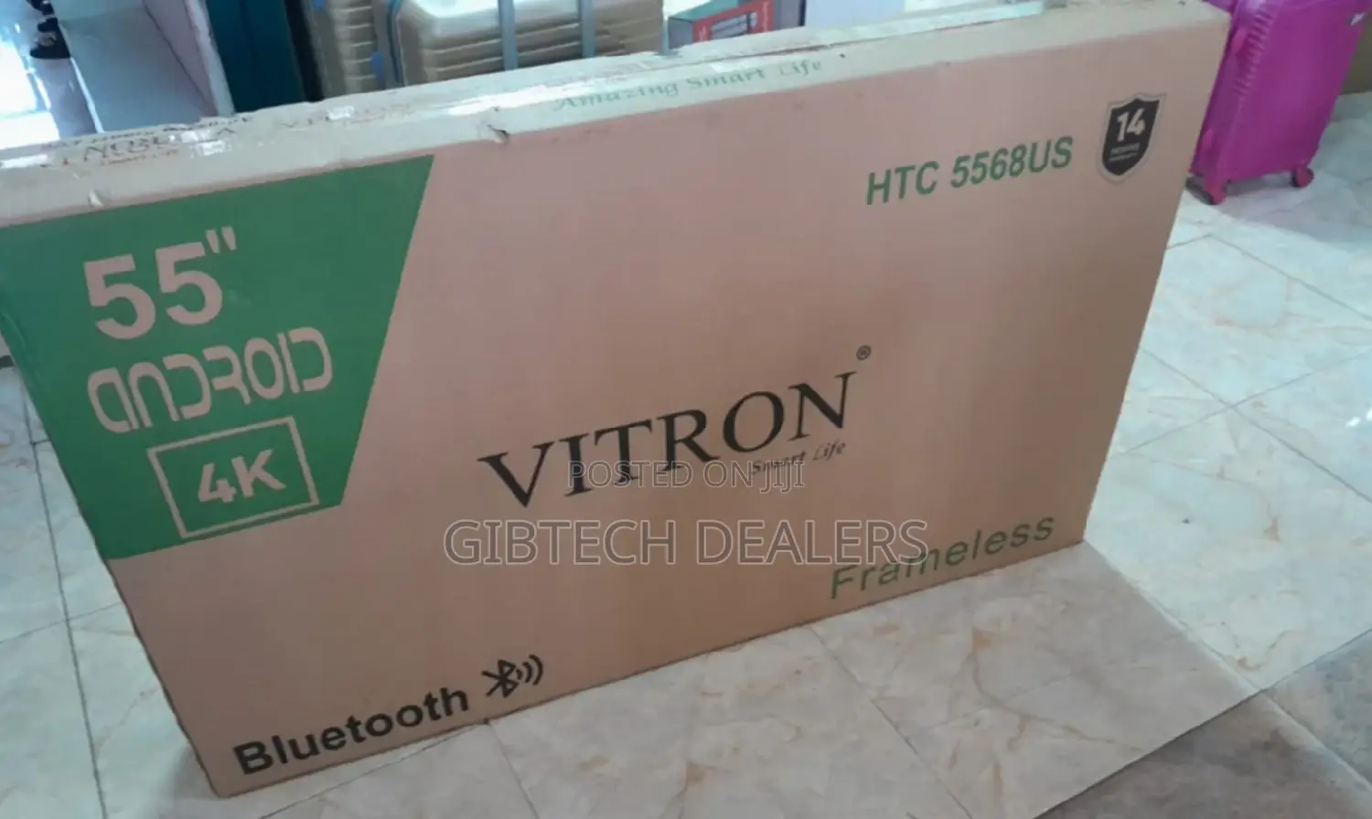 55 Inch Vitron Frameless Television