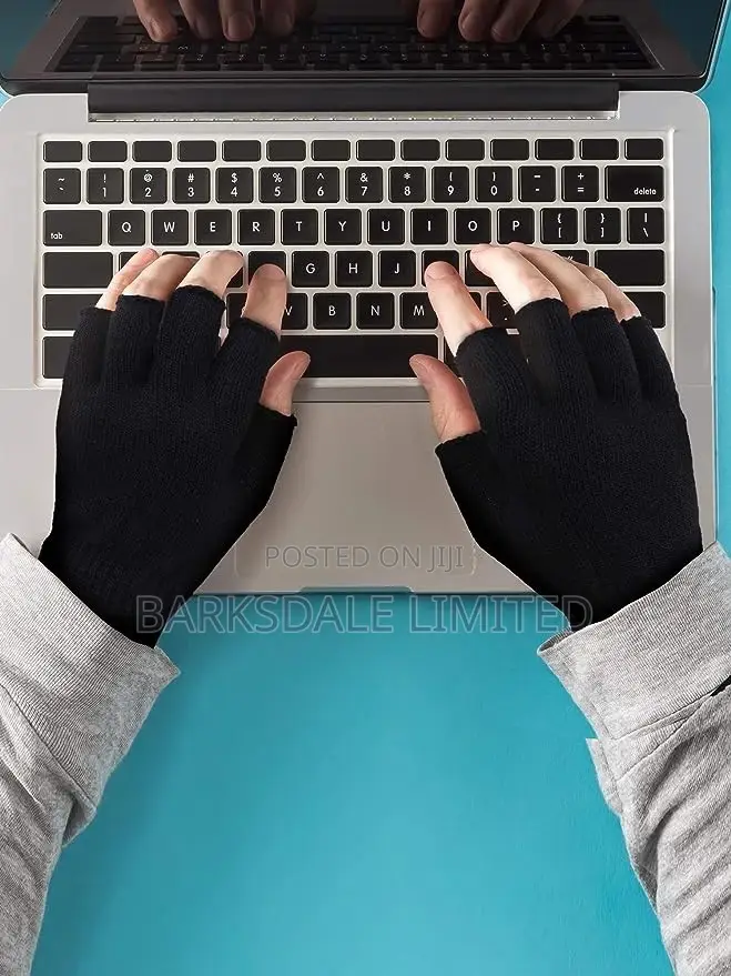 Half Fingerless Touchscreen Mittens Gloves Winter Cold