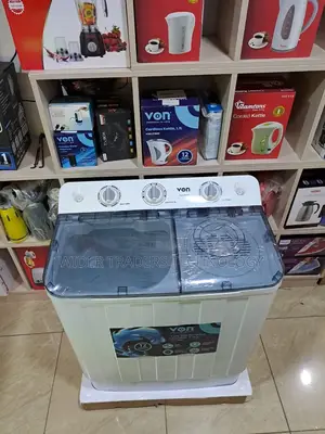 Von 7.5kg Semi Automatic Washing Machine Twin Tub Wash Spin