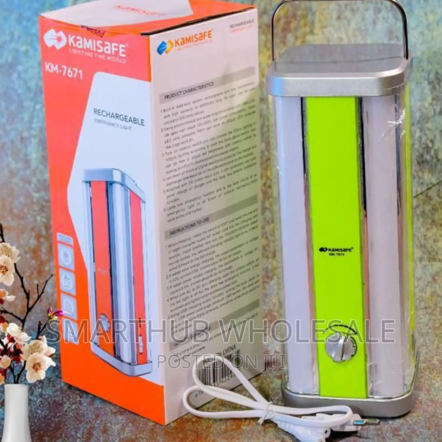 KM-7671 Rechargeable Lamp 