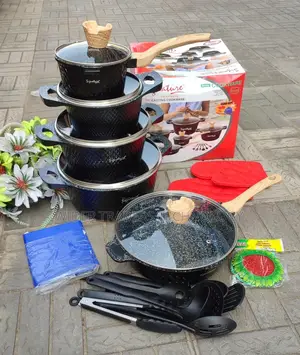 Signature Sufurias 21pcs Aluminium Die - Cast Cookware Set