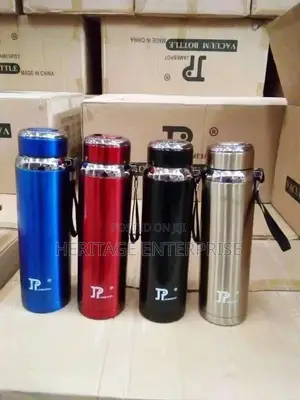 1000ml Unbreakablestainless Steel Silver Thermos Flask Jug.